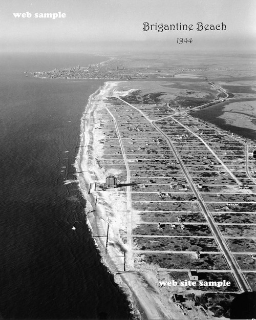 Brigantine Beach Aerial photograph