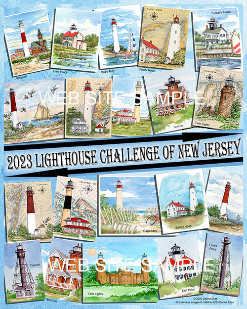 2023 Lighthouse Challenge of New Jersey copyright Donna Elias.
