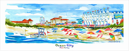 Ocean City - Wonderland copyright Donna Elias.  Shown with title.