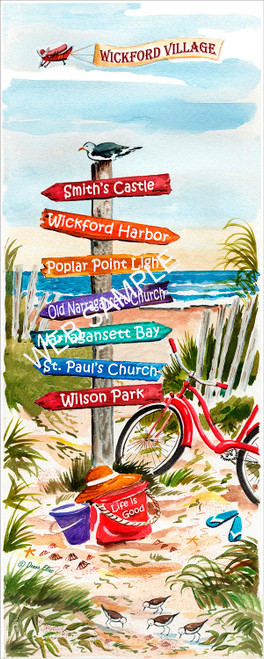 Captiva Island Signpost / Donna Elias