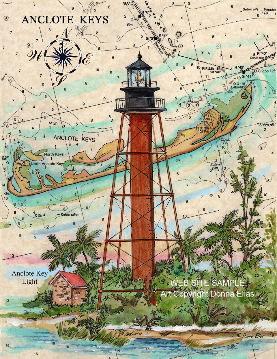 Anclote Key Lighthouse / Donna Elias
