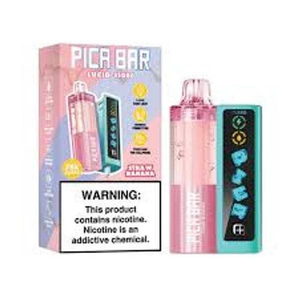 PICA BAR LUCID Straw Banana Bliss 35K Puffs Disposable Vape