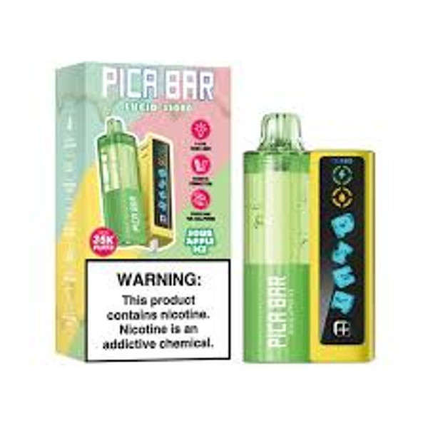PICA BAR LUCID Sour Apple Ice 35K Puffs Disposable Vape