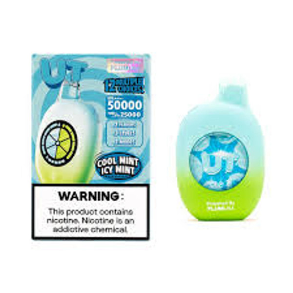 FLUM UT Cool Icy Mint 50K Puffs disposable vape.