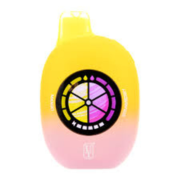 High-capacity FLUM UT Mango Strawberry 50,000 puff vape device.