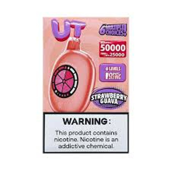 FLUM UT Strawberry Guava 50K Puffs disposable vape.