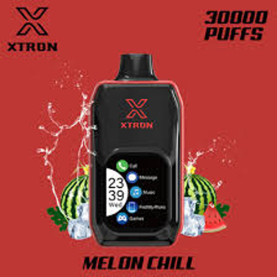 XTRON Melon Chill disposable vape 30000 puffs device