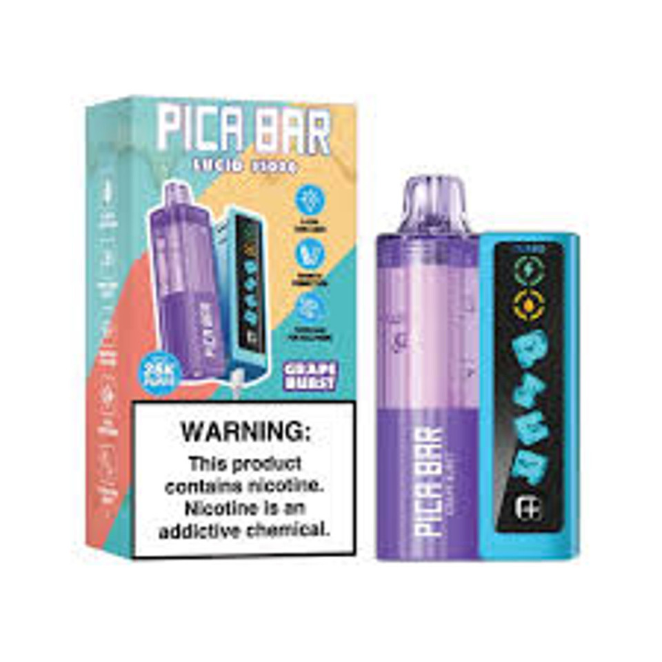 PICA BAR LUCID Grape Burst 35K Puffs Disposable Vape