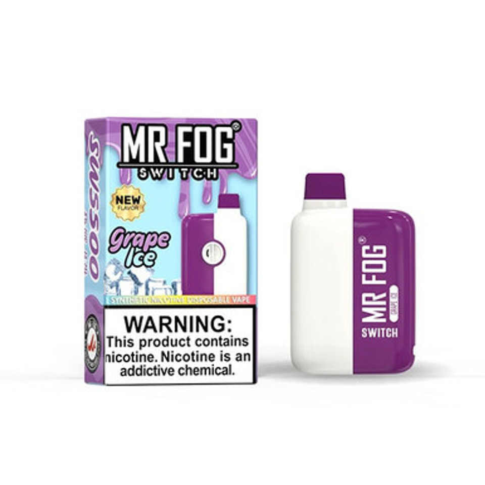 MR. FOG Switch 2.0 5,500 Puffs Disposable Vape 5% Nicotine