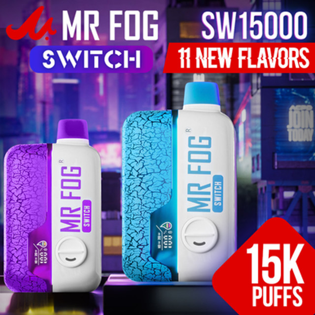 MR. FOG Switch SW 15,000 Puffs Nicotine Salt Device