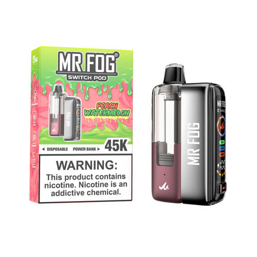 MR. FOG Switch Pod Kit Peach Watermelon 45,000 Puffs