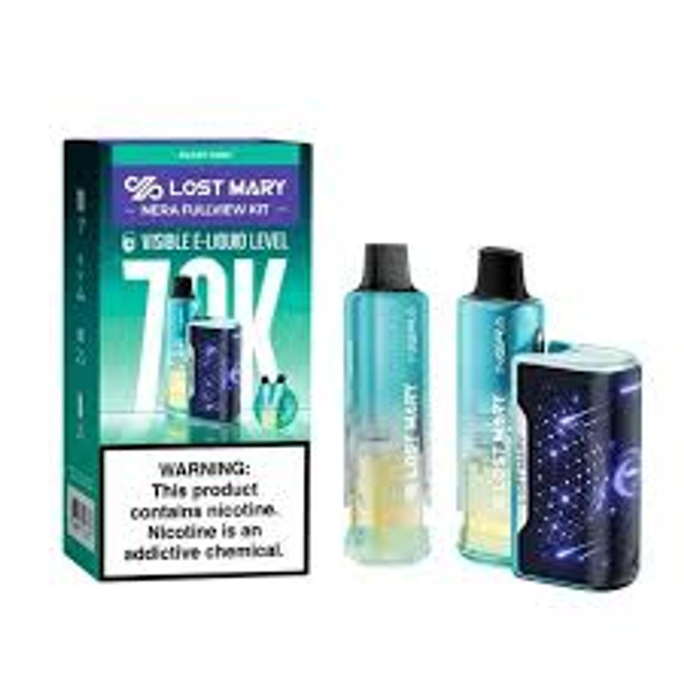 Lost Mary NERA Fullview Kit Miami Mint 70,000 Puffs
