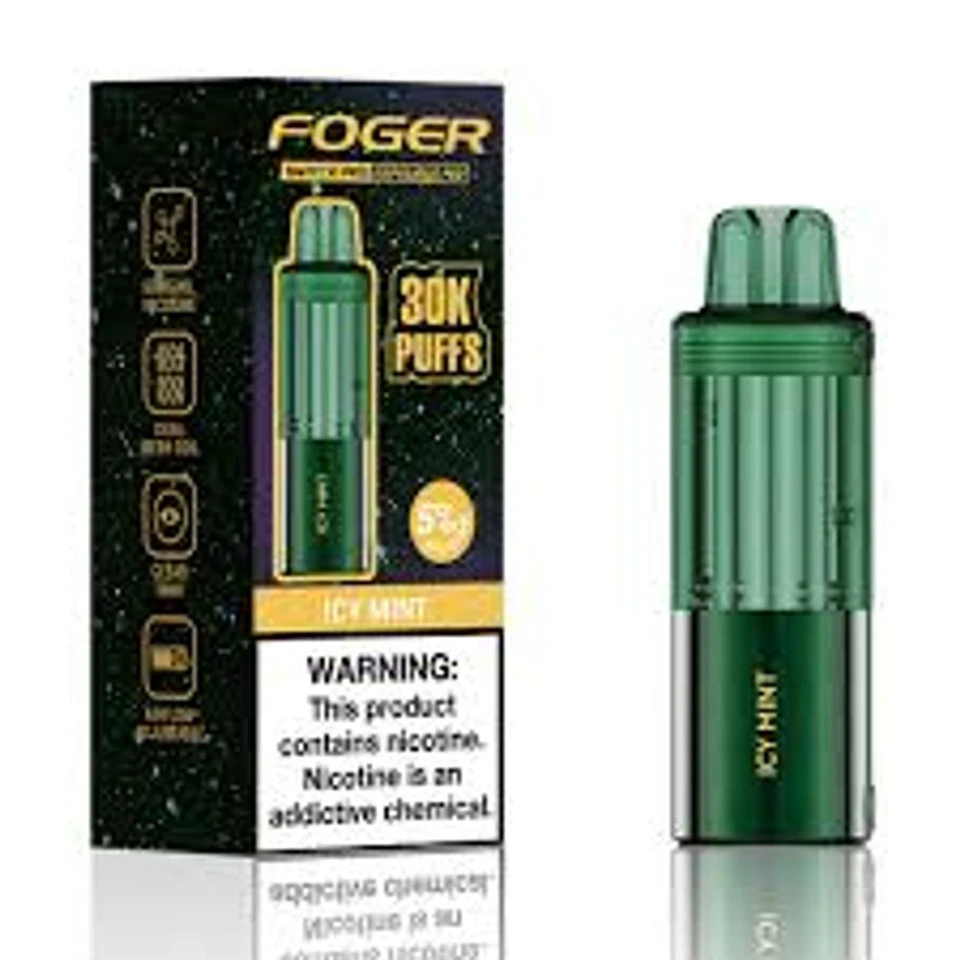 FOGER Switch Pro Kit 30K Puff Icy Mint flavor pod vape.