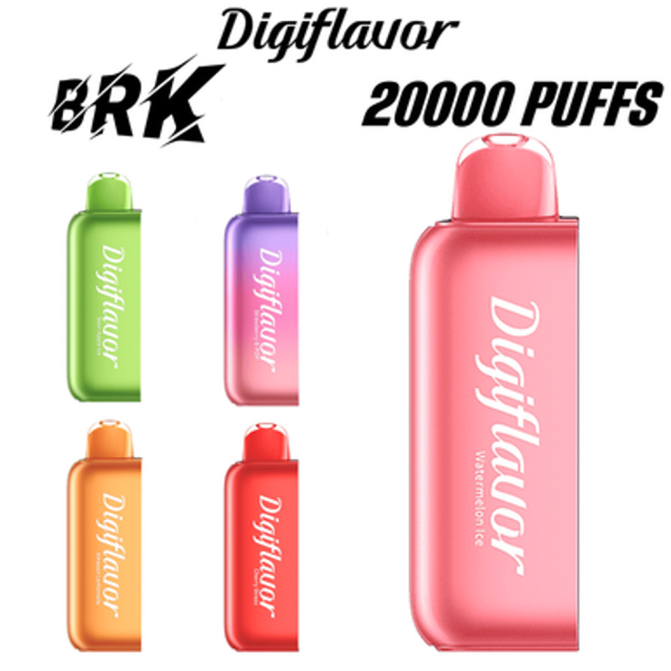 DIGIFLAVOR BRK Pod high-capacity 20,000 puffs vape.