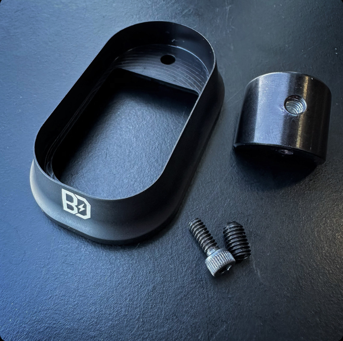 BD Magwell in Black for Glock 19