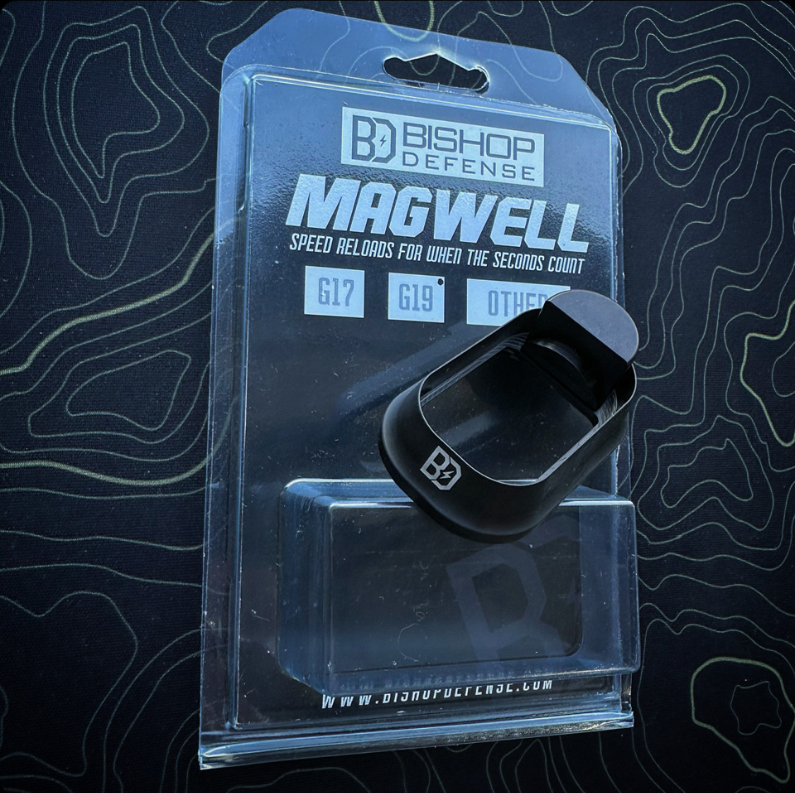 BD Magwell in Black for Glock 19