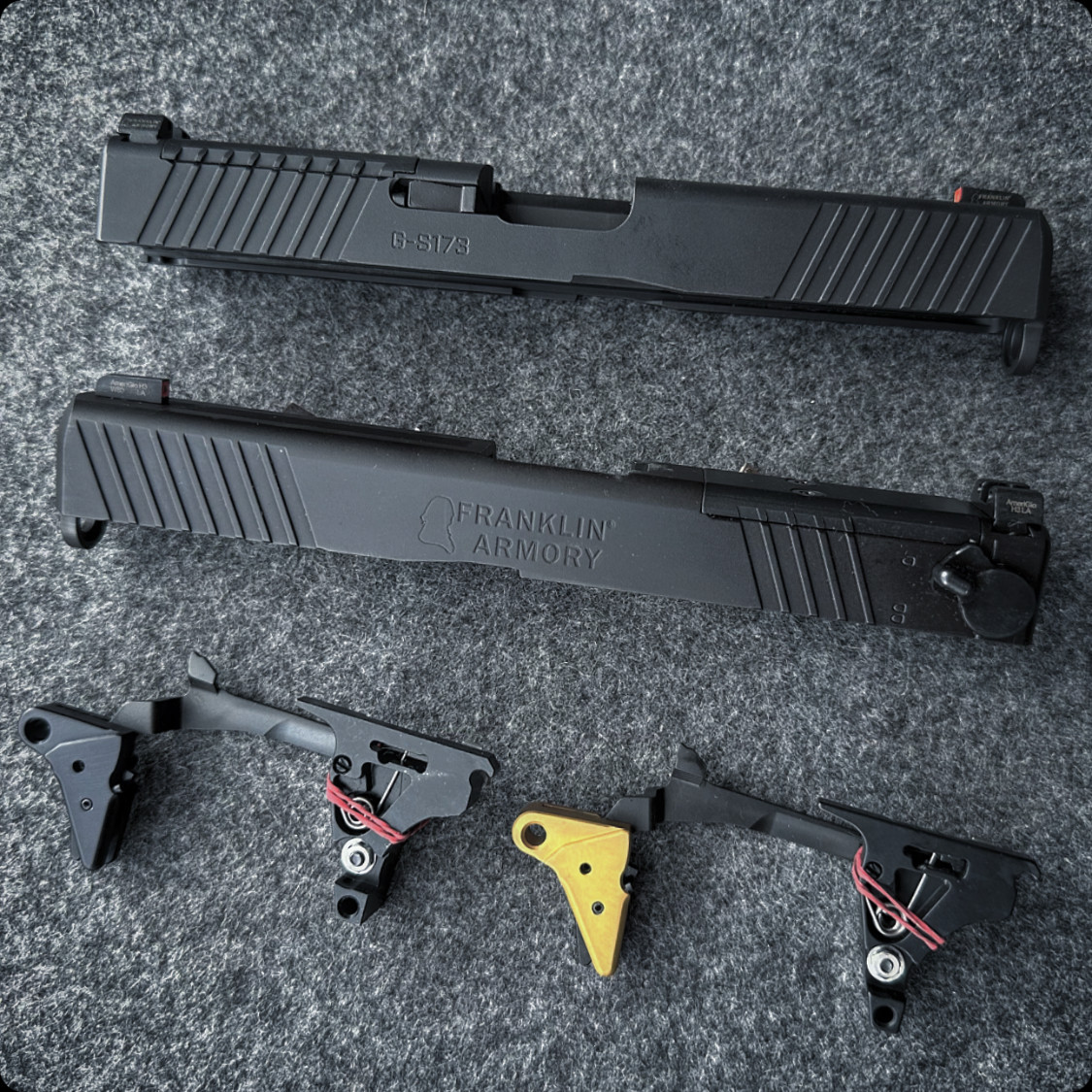 FRANKLIN ARMORY - BINARY TRIGGER - SLIDE FOR GLOCK 17 - GEN3