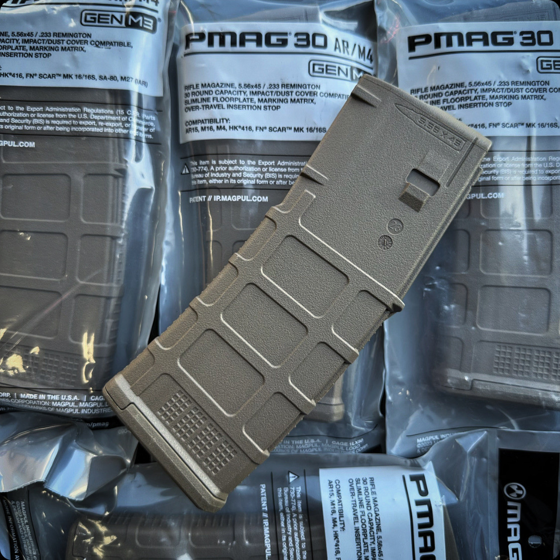 Pmag MCT Gen3 Coyote-tan- 30 round - Bishop Defense