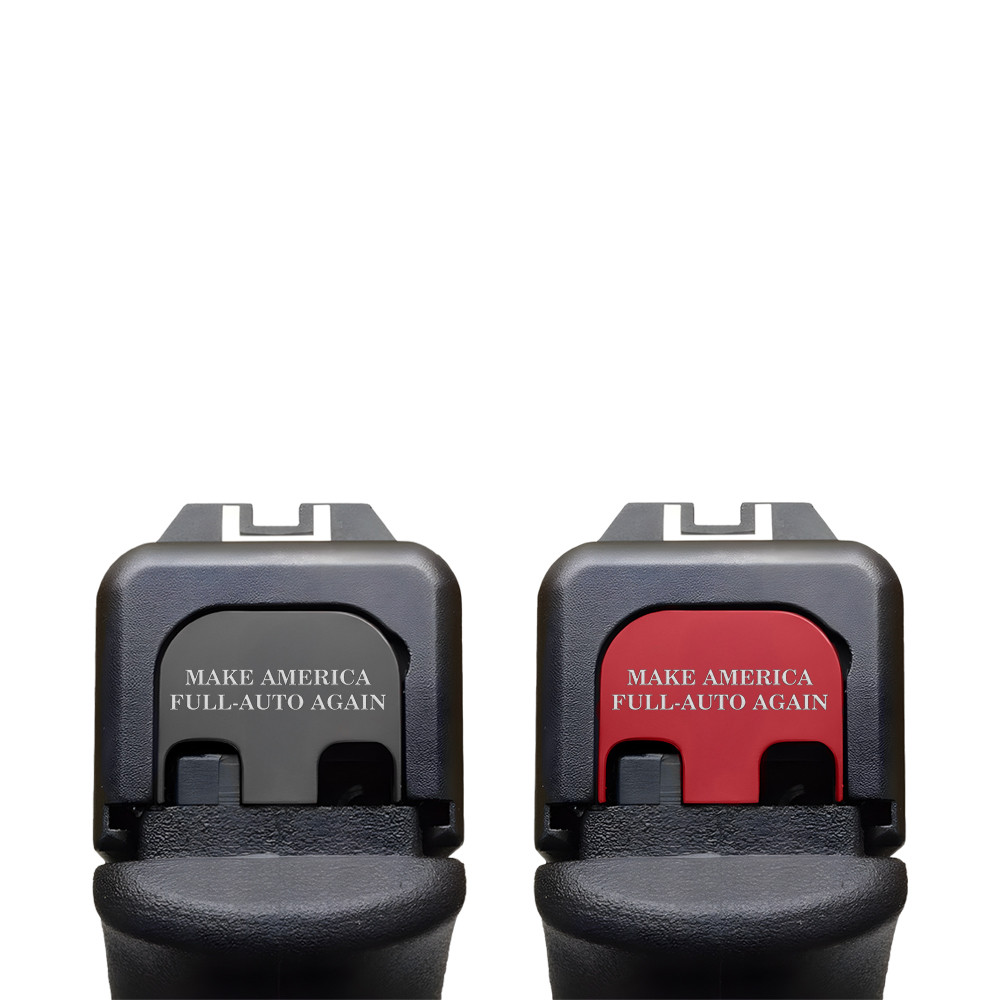 Make America Full Auto Again Glock Back Plate