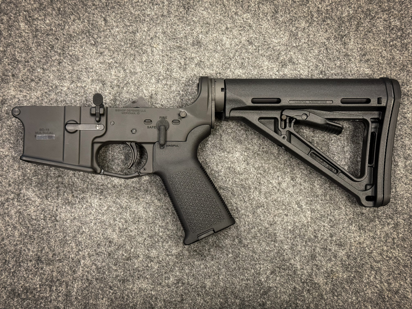 Bishop Defense Complete Ar-15 Lower Receivers