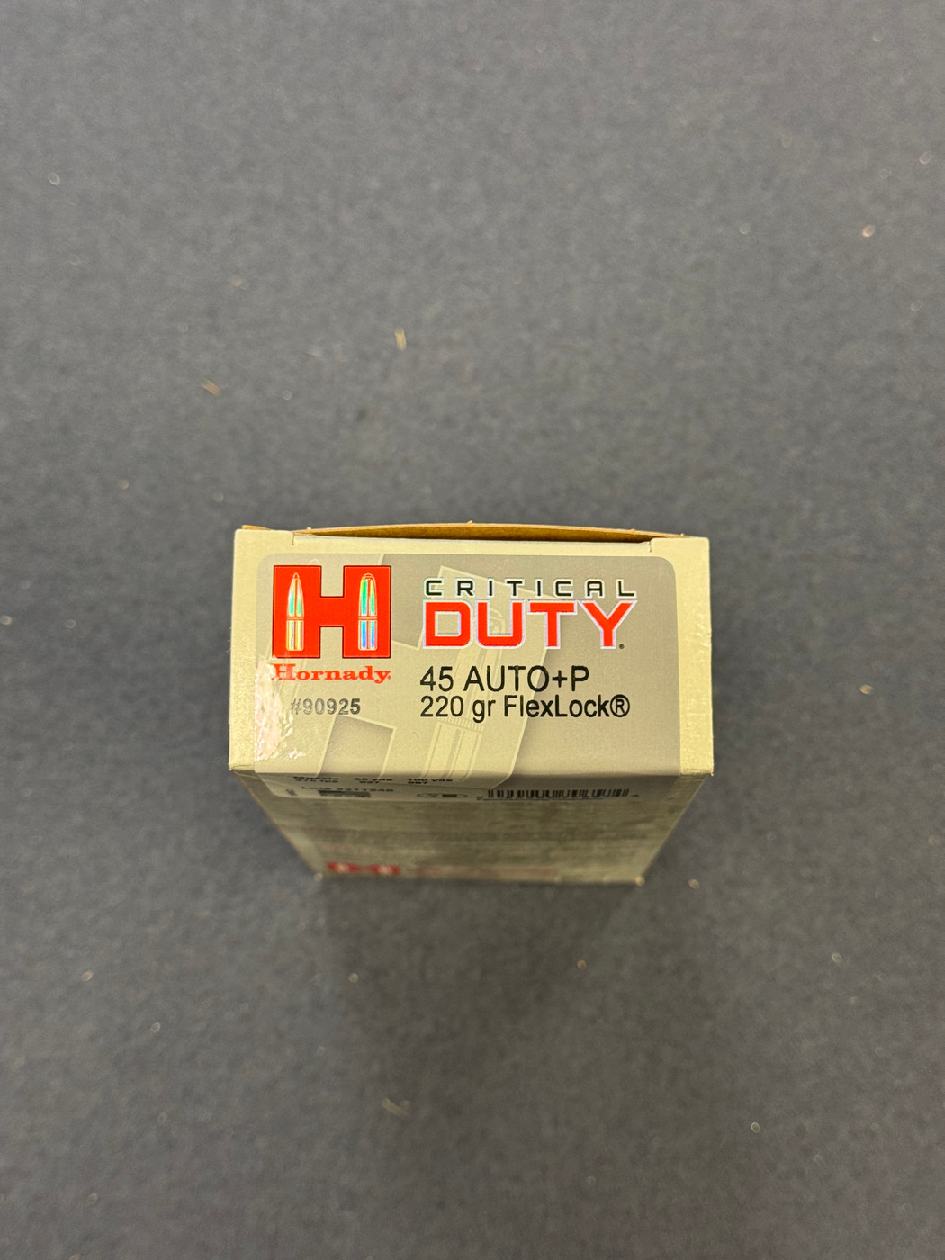 HORNADY CRITICAL DUTY 220GR .45 ACP