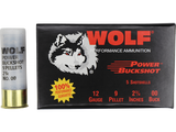 Wolf 12GA 2 3/4" 00 Buck 15rds