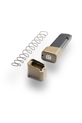 +5 Base Plate Installed on OEM Glock Mag for G19