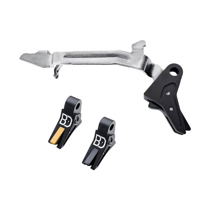 BD Flat Face Trigger for Glock — With Bar