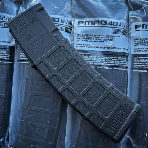 MAGPUL -40 ROUND -PMAG M3 -556-BLACK