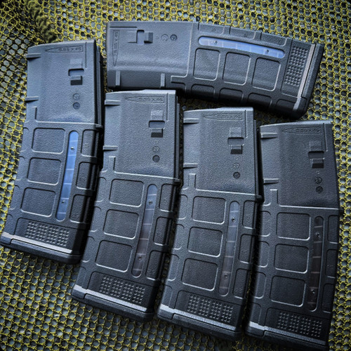 MAGPUL- 30 ROUND- PMAG W/ WINDOW-BLACK