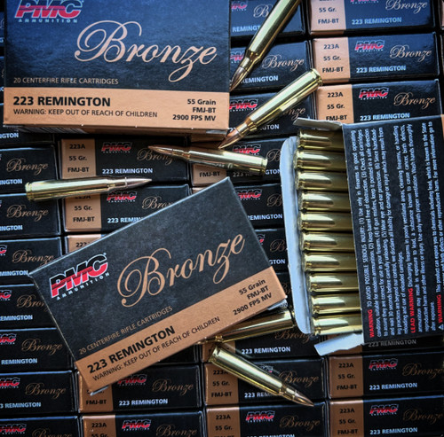 PMC BRONZE 223A  55GR 1000 ROUNDS