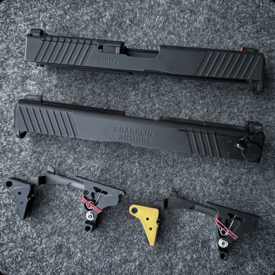 FRANKLIN ARMORY - BINARY TRIGGER - SLIDE FOR GLOCK 17 - GEN3
