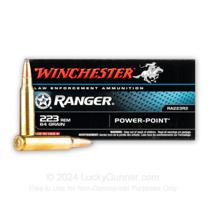WINCHESTER RANGER-POWER POINT 223REM 64 GRAIN
