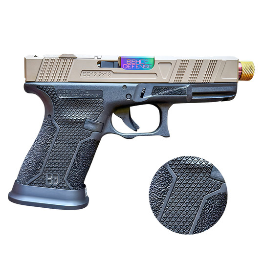 Custom Laser Stipple - Triangle Pattern