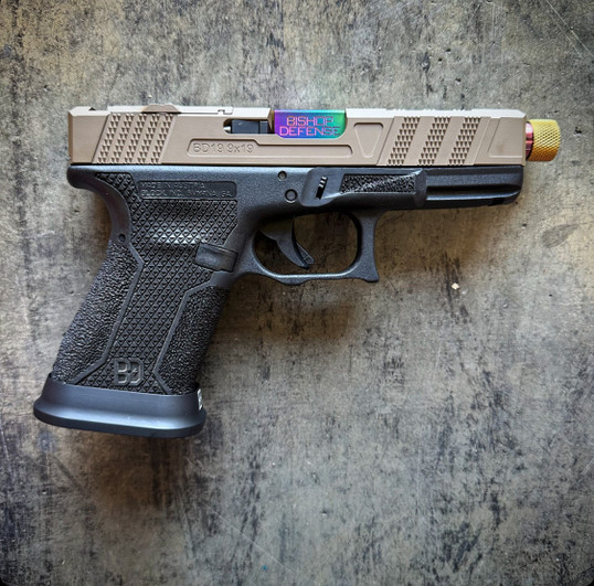 Custom Laser Stipple - Triangle Pattern