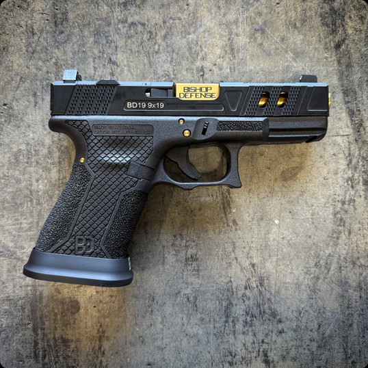 Custom Laser Stipple - Scale Pattern