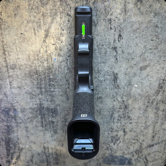 Custom Laser Stipple - Basket Pattern