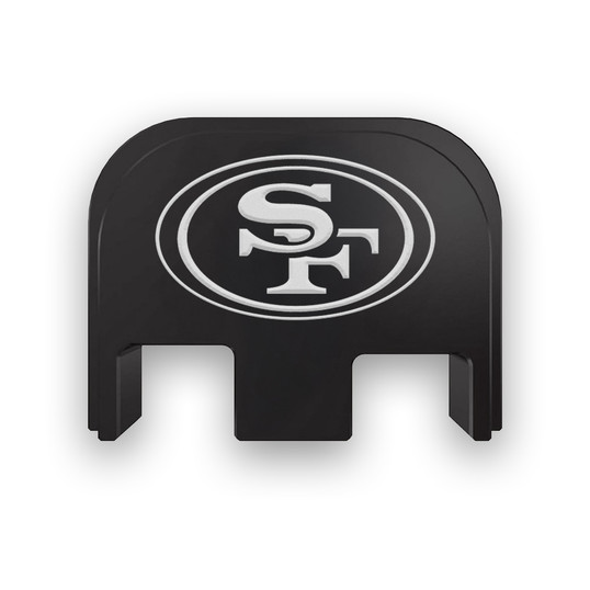 Niners Glock Back Plate