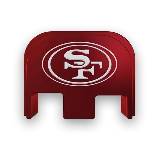 Niners Glock Back Plate
