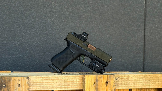 Glock 43X M.O.S. 15Rnd W/ Bishop Defense Tier 1 Slide