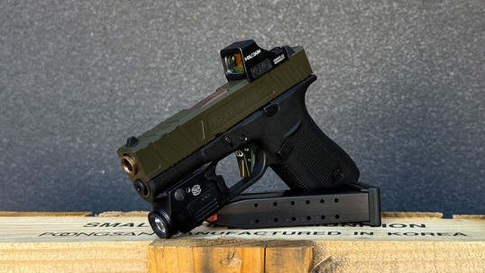 Glock 43X M.O.S. 15Rnd W/ Bishop Defense Tier 1 Slide