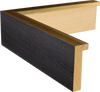 Gold Cap frame for 2" Deep Canvas or Panel-Sunbelt Manufacturing | Silk Screen Printing, Custom Canvas & Artist Supply