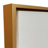 Yellow Gold Floater Frame For 1.5" Deep Canvas-Sunbelt Manufacturing | Silk Screen Printing, Custom Canvas & Artist Supply