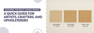 Choosing the Right Canvas Weight: A Quick Guide for Artists, Crafters, and Upholsterers