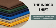 The Indigo Shift: The Dyed Canvas That Anchors Marsidian’s Canvas Portfolio