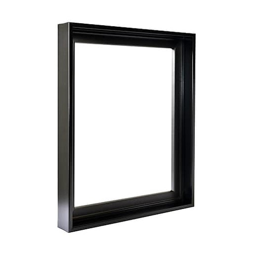 Black Floater Frame for 3/4" deep canvas-Sunbelt Manufacturing | Silk Screen Printing, Custom Canvas & Artist Supply