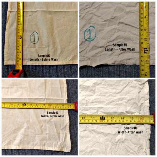 Fabric Shrinkage Test
