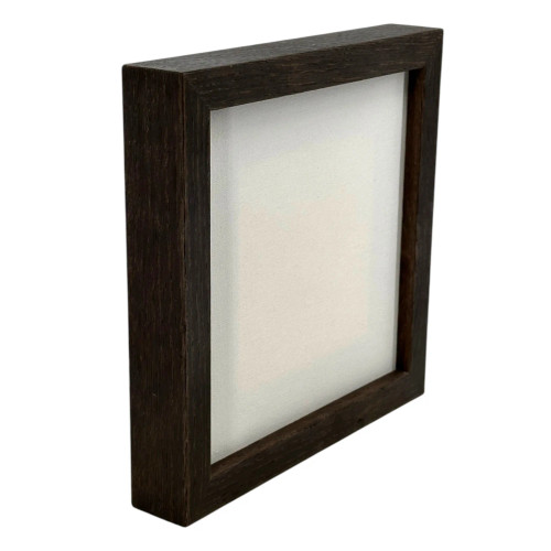 Stamped Walnut Picture Frame, For 3/4" Deep Canvas Stamped Walnut Picture Frame, For 3/4" Deep Canvas