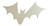 Unfinished wooden bat cutout ideal for Halloween crafts, spooky décor, painting projects, and creative DIY decorations.