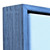 Weathered Light Blue Floater Frame for 1.5" Deep Canvas-Sunbelt Manufacturing | Silk Screen Printing, Custom Canvas & Artist Supply